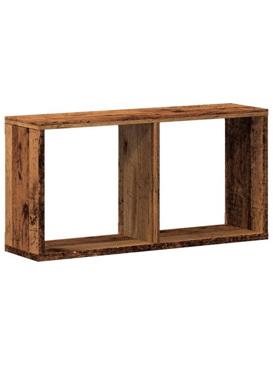 Nástěnná skříňka 60 x 16 x 30 cm old wood kompozitní dřevo