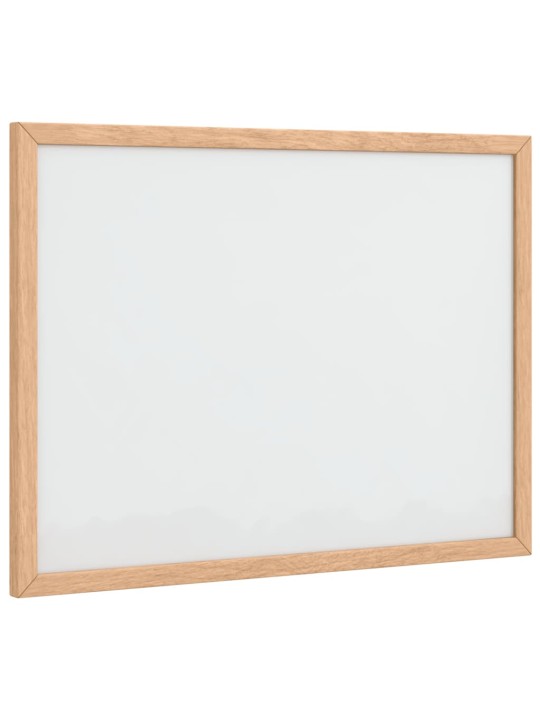 Vidaxl magnetická tabule s masivním borovicovým dřevěným rámem 40x30cm