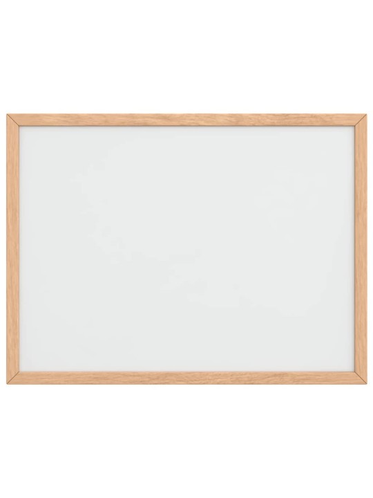 Vidaxl magnetická tabule s masivním borovicovým dřevěným rámem 40x30cm