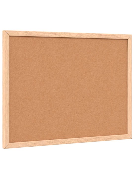 Vidaxl magnetická tabule s masivním borovicovým dřevěným rámem 40x30cm