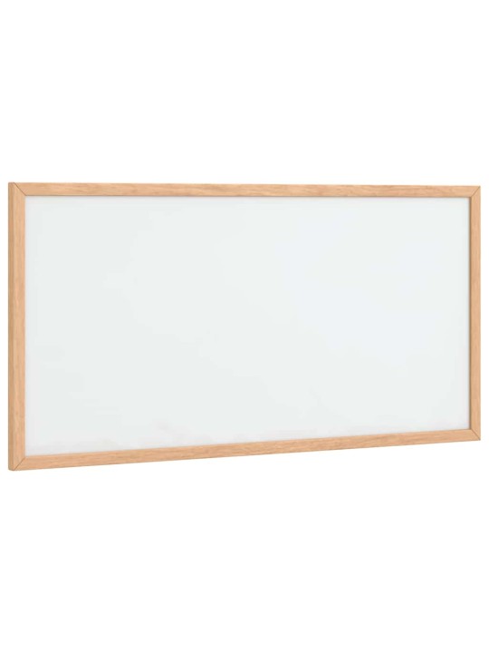 Vidaxl magnetická tabule s masivním borovicovým dřevěným rámem 60x30cm