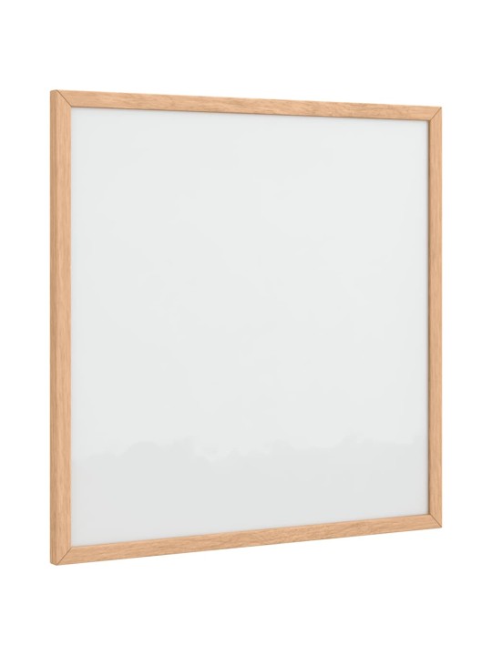 Vidaxl magnetická tabule s masivním borovicovým dřevěným rámem 40x40cm