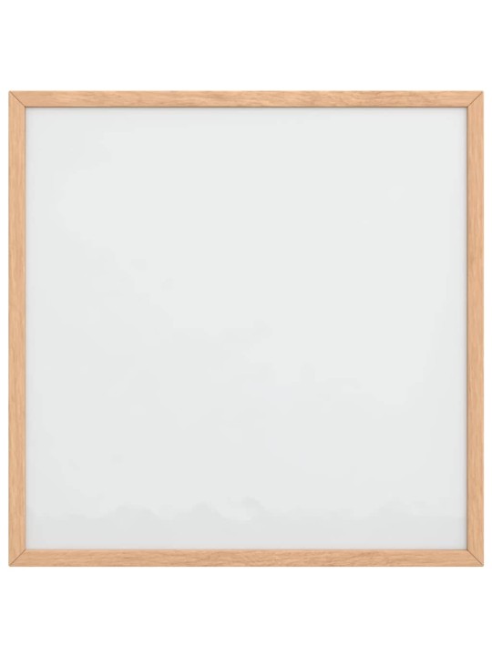 Vidaxl magnetická tabule s masivním borovicovým dřevěným rámem 40x40cm