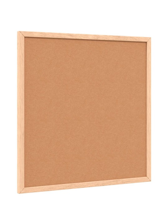 Vidaxl magnetická tabule s masivním borovicovým dřevěným rámem 40x40cm