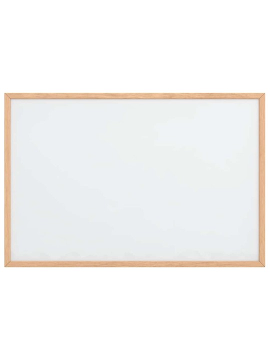 Vidaxl magnetická tabule s masivním borovicovým dřevěným rámem 60x40cm