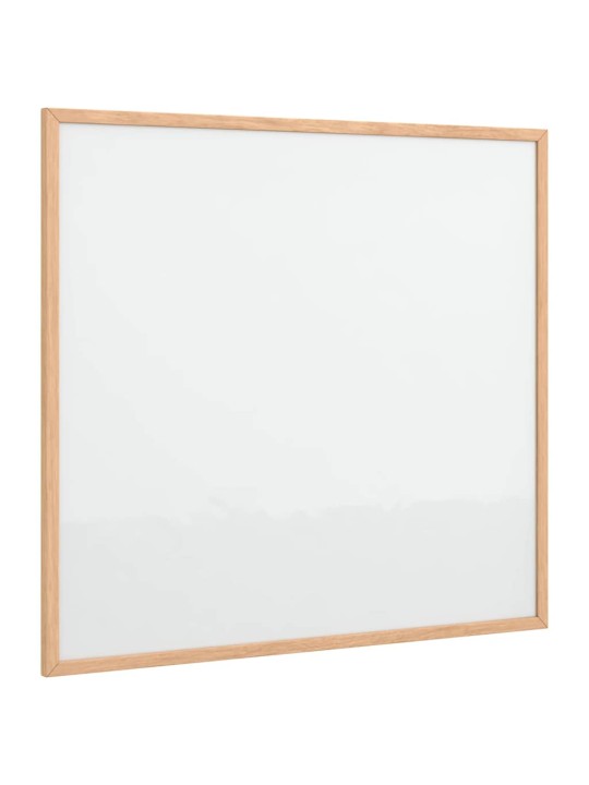 Vidaxl magnetická tabule s masivním borovicovým dřevěným rámem 60x55cm