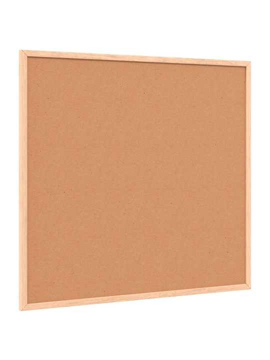 Vidaxl magnetická tabule s masivním borovicovým dřevěným rámem 60x55cm