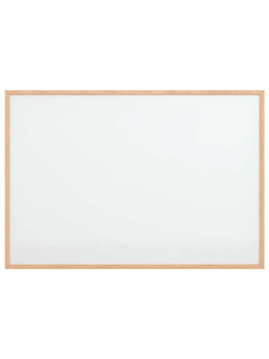 Vidaxl magnetická tabule s masivním borovicovým dřevěným rámem 80x55cm