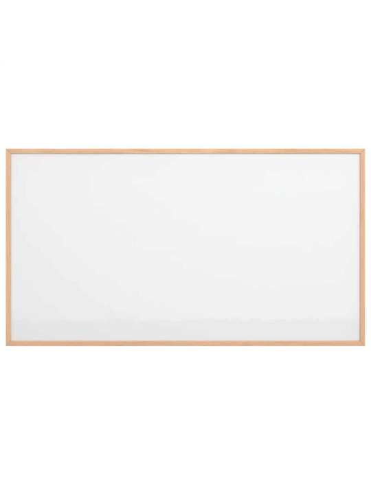 Vidaxl magnetická tabule masivním borovicovým dřevěným rámem 100x55cm