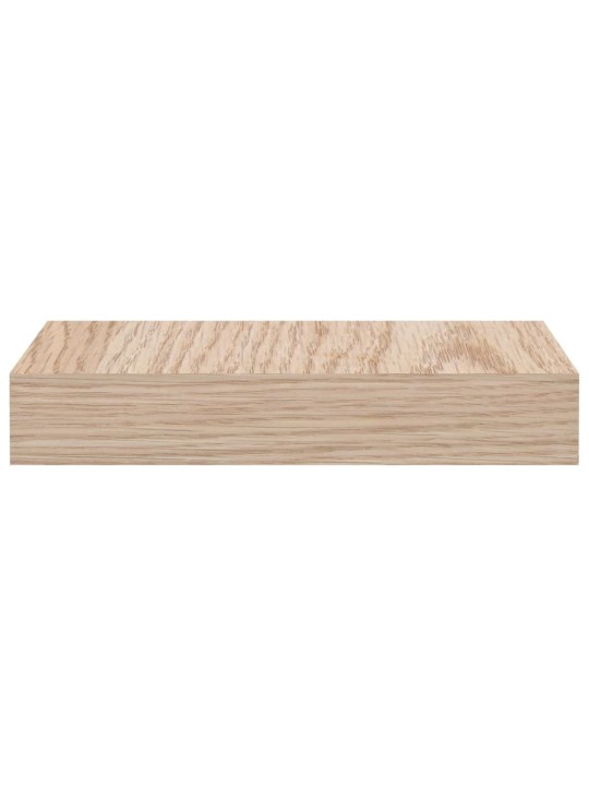 Plovoucí police 4 ks 23 x 23,5 x 4 cm kompozitní dřevo