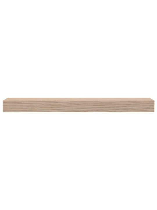 Plovoucí police 4 ks 50 x 23,5 x 4 cm kompozitní dřevo