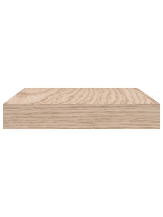 Plovoucí police 2 ks 60 x 23,5 x 4 cm kompozitní dřevo