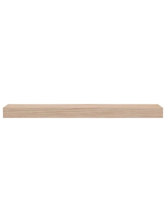 Plovoucí police 4 ks 60 x 23,5 x 4 cm kompozitní dřevo