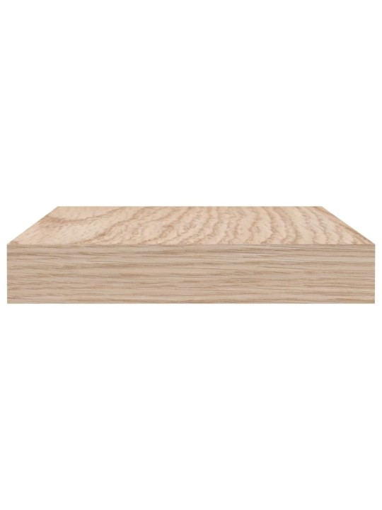 Plovoucí police 4 ks 60 x 23,5 x 4 cm kompozitní dřevo