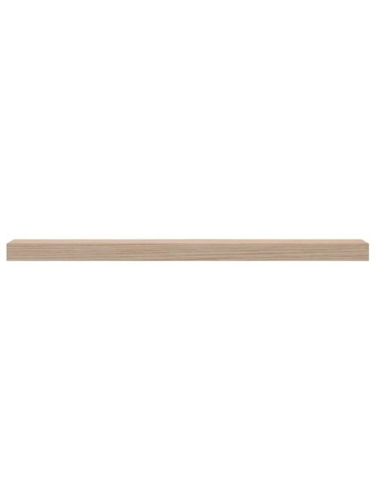 Plovoucí police 2 ks 80 x 23,5 x 4 cm kompozitní dřevo