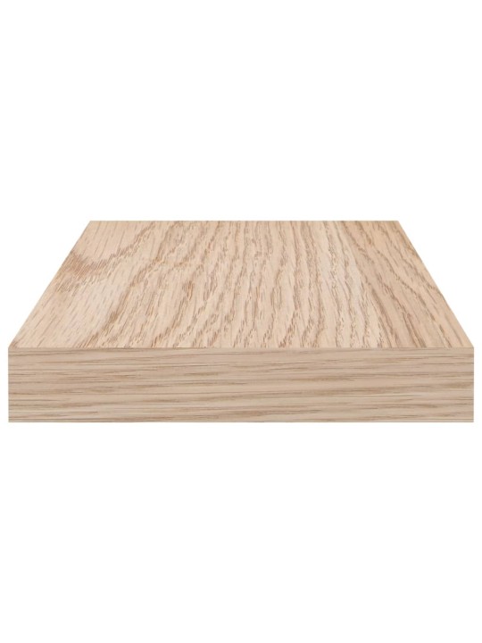Plovoucí police 2 ks 80 x 23,5 x 4 cm kompozitní dřevo