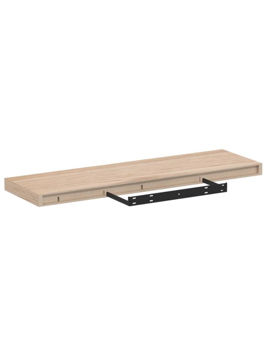 Plovoucí police 2 ks 80 x 23,5 x 4 cm kompozitní dřevo
