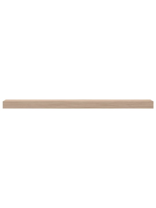 Plovoucí police 4 ks 80 x 23,5 x 4 cm kompozitní dřevo