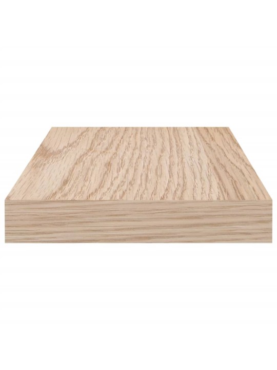 Plovoucí police 4 ks 80 x 23,5 x 4 cm kompozitní dřevo