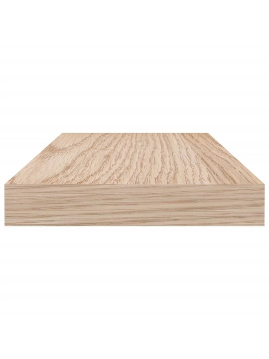 Plovoucí police 4 ks 110 x 23,5 x 4 cm kompozitní dřevo