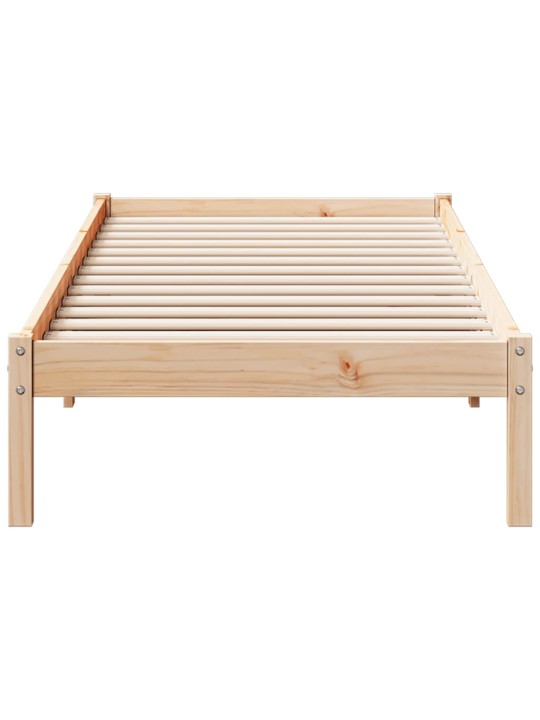 Prodloužený rám postele bez matrace 80 x 210 cm borovice