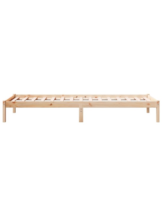 Prodloužený rám postele bez matrace 80 x 210 cm borovice