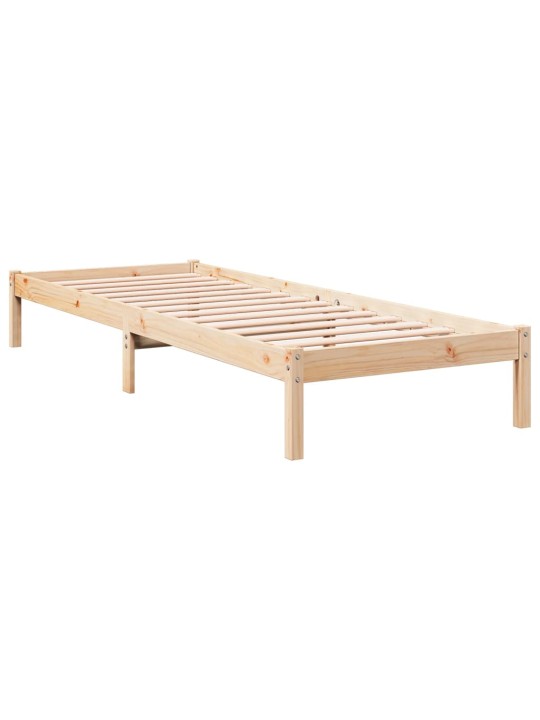 Prodloužený rám postele bez matrace 90 x 210 cm borovice