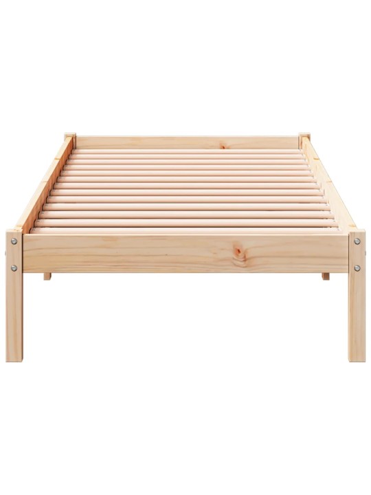 Prodloužený rám postele bez matrace 90 x 210 cm borovice