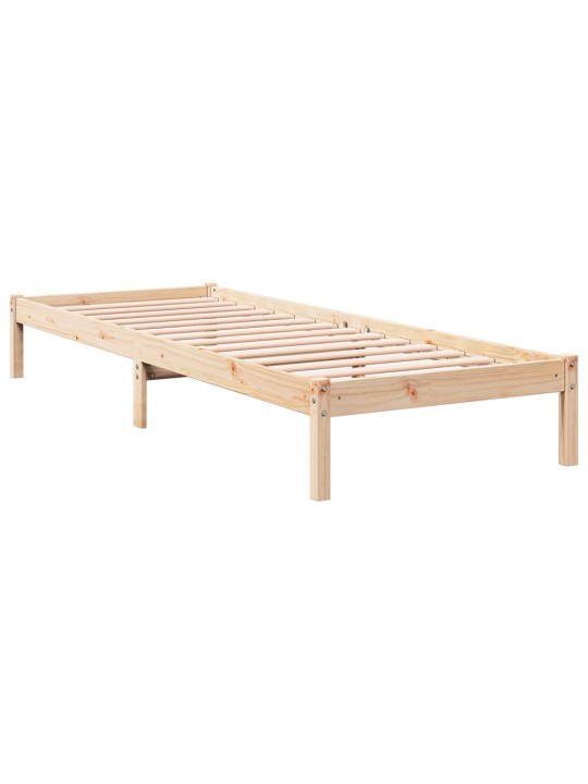 Prodloužený rám postele bez matrace 90 x 210 cm borovice