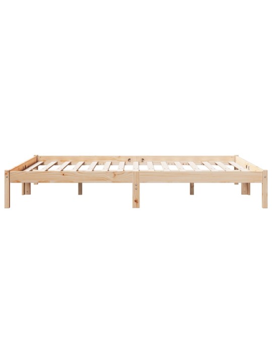Prodloužený rám postele bez matrace 140 x 210 cm borovice