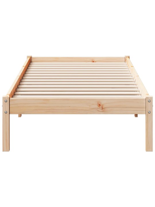 Prodloužený rám postele bez matrace 80 x 220 cm borovice