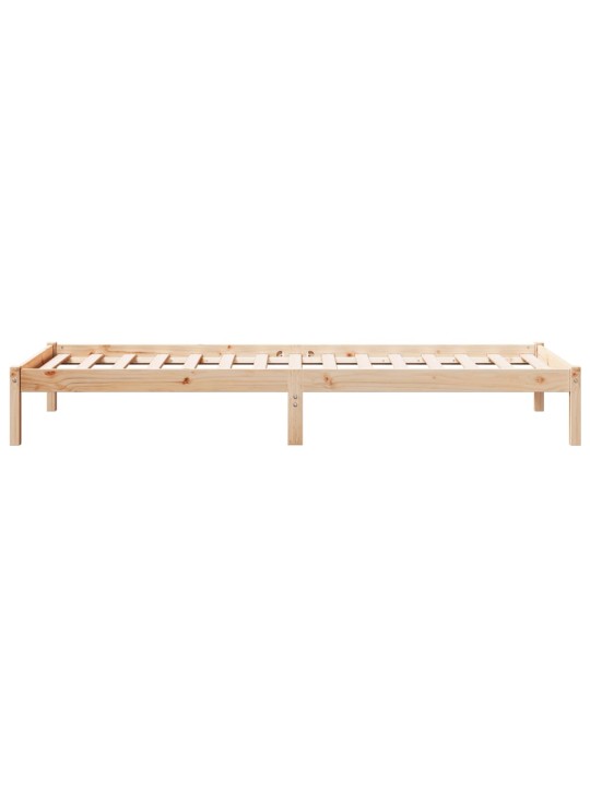 Prodloužený rám postele bez matrace 80 x 220 cm borovice
