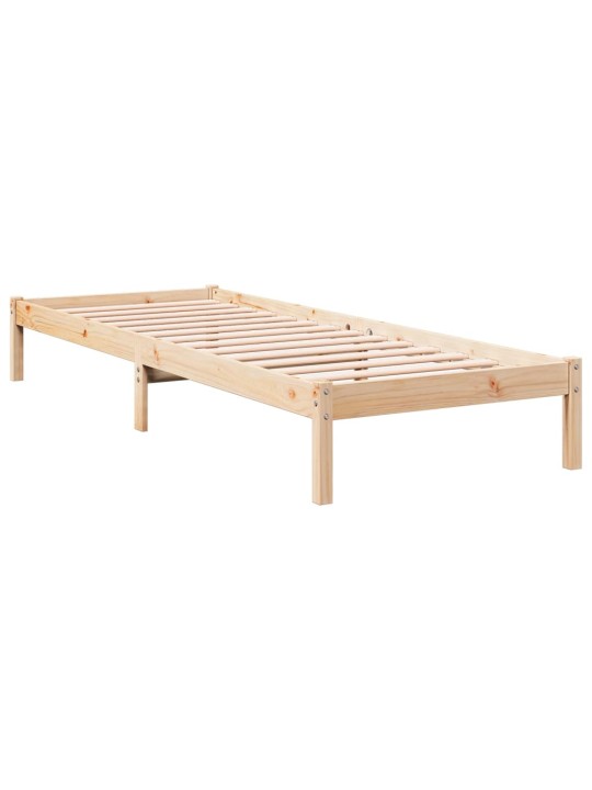 Prodloužený rám postele bez matrace 90 x 220 cm borovice
