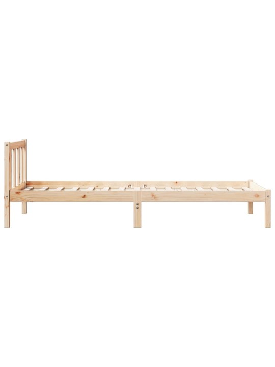 Prodloužený rám postele bez matrace 90 x 210 cm borovice