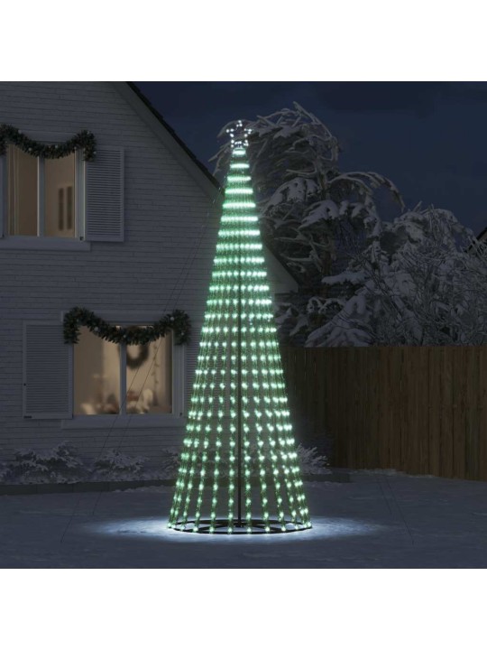 Led vánoční stromek 1028 studených bílých led diod 403 cm