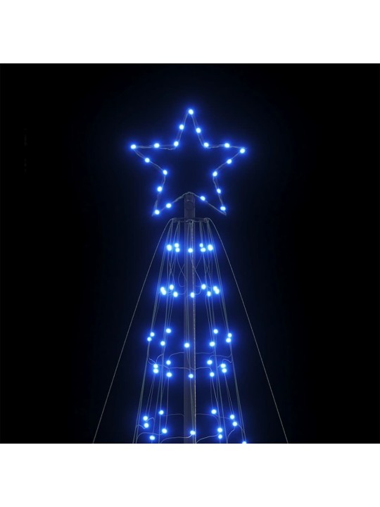 Led vánoční stromek s hroty 1534 modrých led diod 500 cm