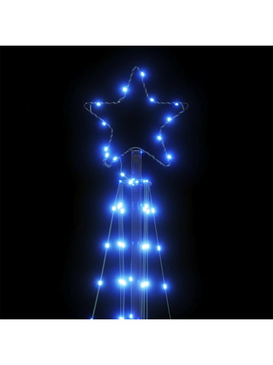 Led vánoční stromek 363 modrých led diod 182 cm