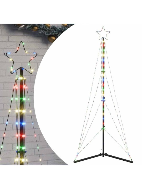 Led vánoční stromek 363 barevných led diod 182 cm