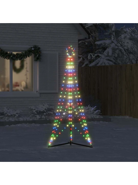 Led vánoční stromek 363 barevných led diod 182 cm