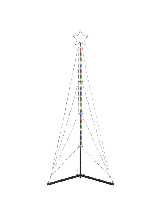 Led vánoční stromek 363 barevných led diod 182 cm