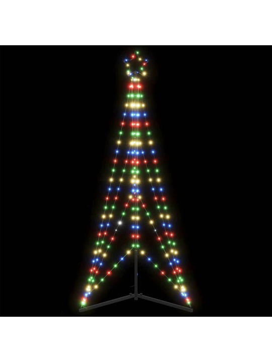 Led vánoční stromek 363 barevných led diod 182 cm