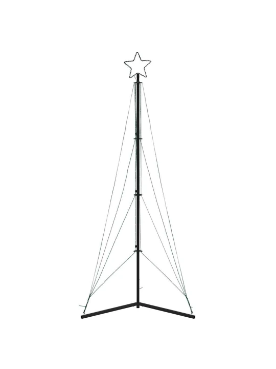 Led vánoční stromek 483 teplých bílých led diod 240 cm