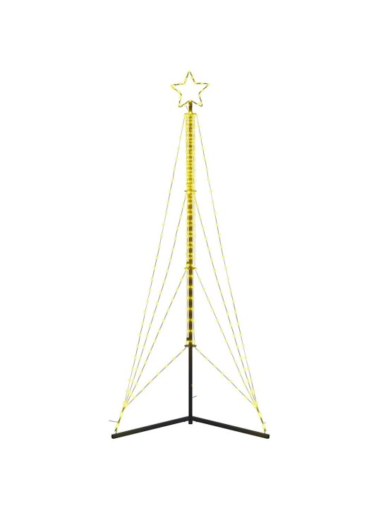 Led vánoční stromek 483 teplých bílých led diod 240 cm
