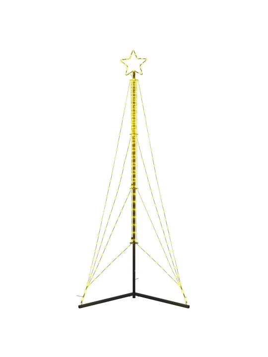Led vánoční stromek 483 teplých bílých led diod 240 cm