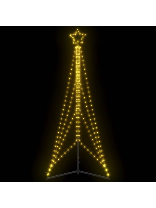 Led vánoční stromek 483 teplých bílých led diod 240 cm