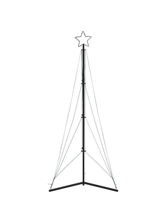 Led vánoční stromek 483 modrých led diod 240 cm