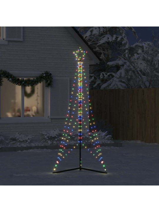 Led vánoční stromek 483 barevných led diod 240 cm