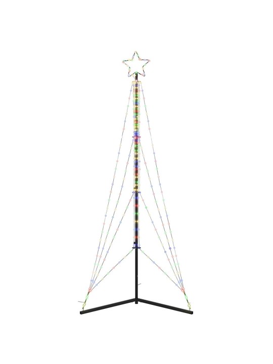Led vánoční stromek 483 barevných led diod 240 cm
