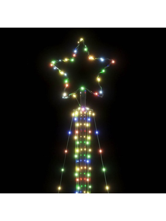 Led vánoční stromek 483 barevných led diod 240 cm