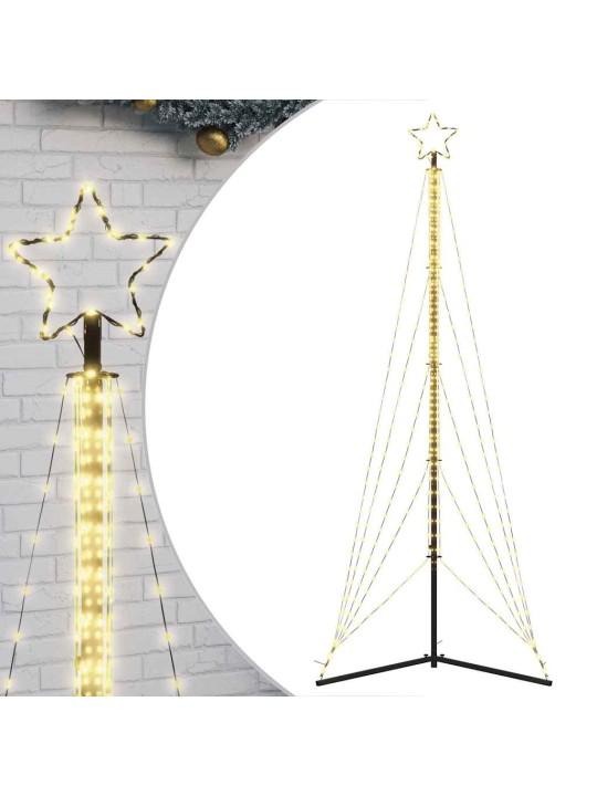 Led vánoční stromek 525 teplých bílých led diod 302 cm